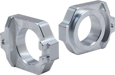 Works Connection Elite Axle Blocks Silver 17-305