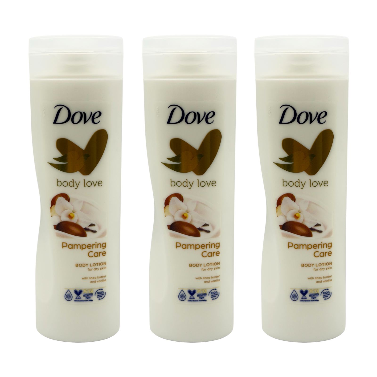 6 x Dove Body Lotion Pampering Care With Shea Butter & Vanilla 250ml DAILY USE - Image 21