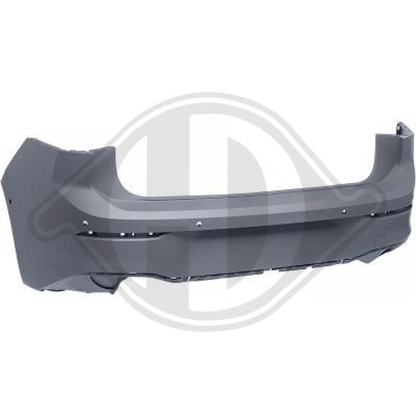 Diederichs StoßFäNger StoßStange Hinten Passend FüR VW Golf Viii CD1 CB1-image