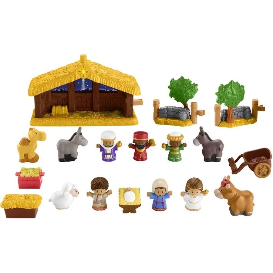 NEW - Fisher Price Little People Christmas Nativity Set - image 3 of 4