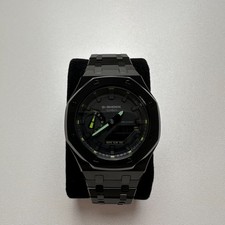 Casio G-Shock GA2100 Custom Stealth Black Met...