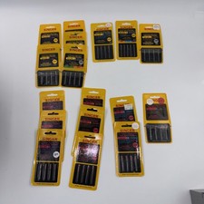 Lot 17 Red Yellow Band Sewing Machine Needles Assorted Sizes NOS