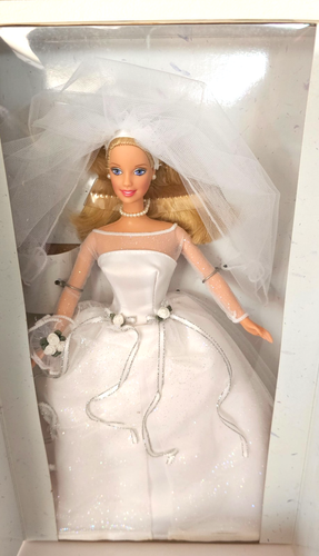Vintage Barbie Blushing Bride Puppe 1999 Mattel - Neu in OVP 26074