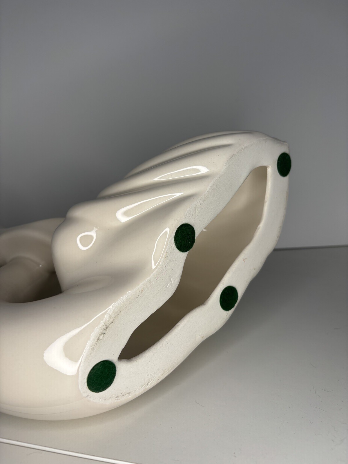 Vintage Jaru Flamingo Ceramic Art Deco Cream Statue