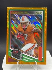 2025 Panini Score Hobby First Down Orange Bucky Irving /799 Jersey Color #67