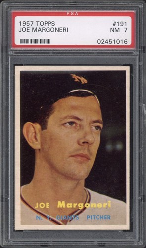 1957 Joe Margoneri #191