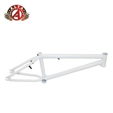 ALTA 20" BMX Freestyle Chromoly Frame White Finish – Custom Street/Park Build.
