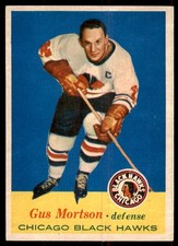 1957-58 Topps NM Gus Mortson #25