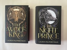 The Wolf King & The Night Prince Hardcover Books (Lauren Palphreyman)