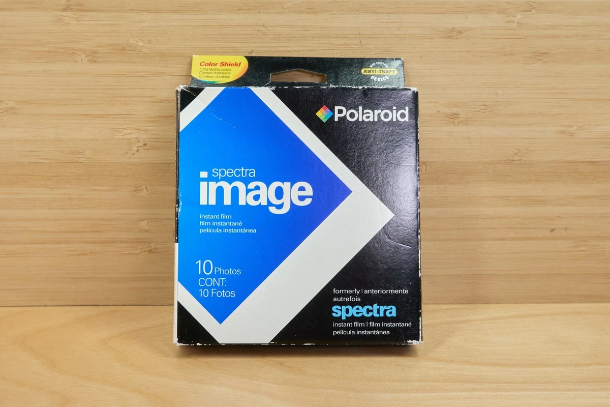 RARE PAQUET DE 10 photos film instantané Polaroid Spectra Image expiré