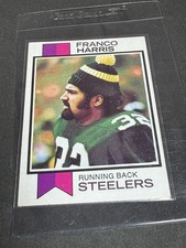 1973 Topps #89 Franco Harris Rookie Card RC HOF Steelers Running Back Vintage. rookie card picture