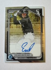 Eduardo Herrera Bowman Chrome 2024 Auto