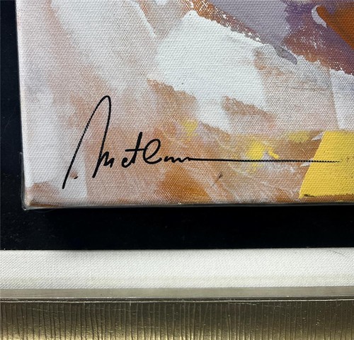 Anatoly Metlan High Honor Limited Hand Signed Embellished Giclee on Canvas - Picture 3 of 5