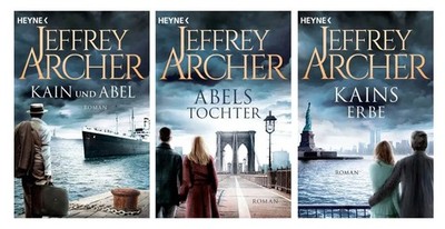 Jeffrey Archer - Kain und Abel 1+2+3 Buch