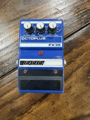 DOD Digitech FX35 Octoplus Octave Analog Vintage Guitar Effect Pedal