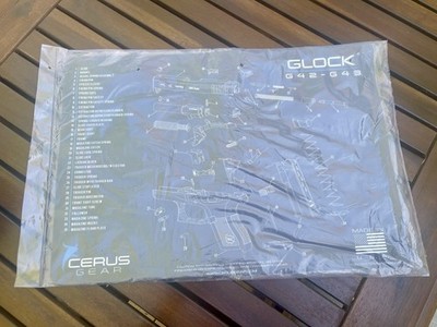 Cerus Gun Cleaning Mat for GLOCK G42 G43 Pistol Promat - 12x17 Grey
