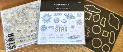 CTMH Z4690 THIN CUTS & D2153 OVER THE MOON ~Love you to the moon & back, PLANETS
