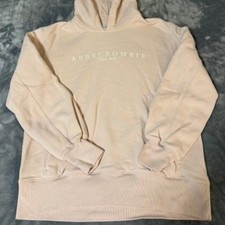 Abercrombie  Fitch Hoodie Women Size XS Soft A F Collection Peach EUC