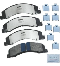 Bendix MKD1335FM Front/Rear Brake Pads for Ram, Sterling, & Bullet Trucks