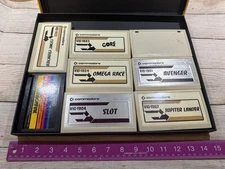 VTG  Commodore VIC-20 Games Dragonfire Gorf Slot Avenger Jupiter Lander Cosmic