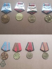 Soviet Russian Medals Set 11 pieces collection