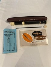 Angel Star Recorder Soprano ASRB-301 W/ Introduction To The Recorder Book