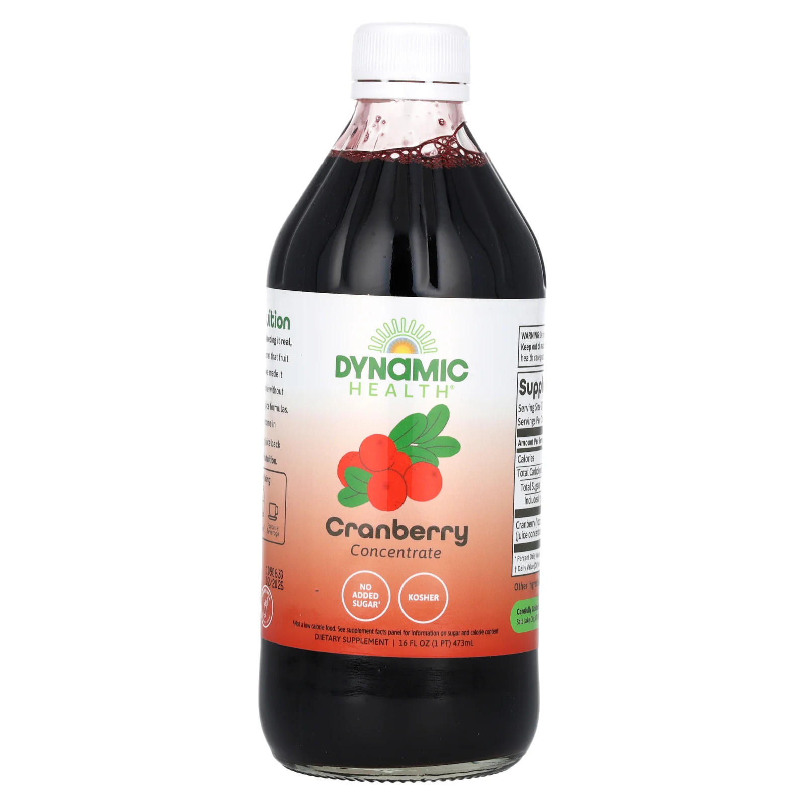 Клюквенный концентрат, стакан, 16 жидких унций (473 мл)