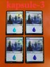 4x Island | FOIL 265/274 | M21 Core Set 2021 | MTG MAGIC CARDS