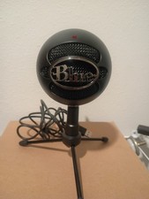 Blue Microphones Snowball Ice A00122 Black Plug  Play USB Condenser Microphone