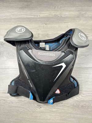 Maverick Charger EKG Lacrosse Chest Pad M Black Padded N0CSAE ND 200 Certified