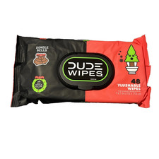 Dude Wipes Dingle Bells Hard To Find- Limited Holiday Release 1 Pack 48 Wipes