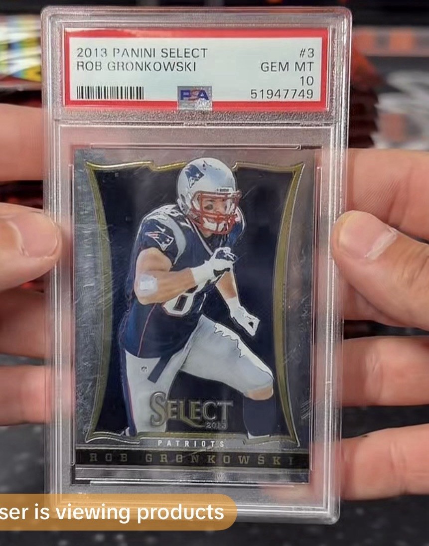 2013 Panini Select Rob Gronkowski PSA 10