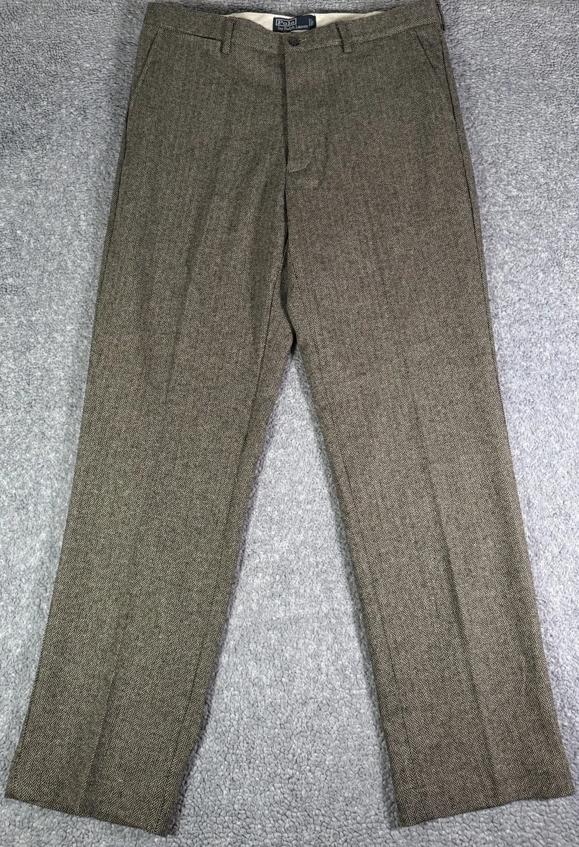 Polo Ralph Lauren Wool Brown Pants for Men for sale | eBay