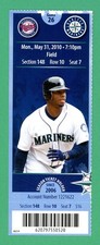 Ken Griffey Jr Last Final Career Game giocato mai usato come nuovo biglietto stagione 31/05/2010