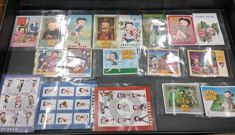 VTG Betty Boop Stamps Lot International Collectors Society 