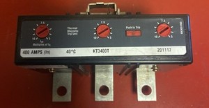 Eaton KT3400T Trip Unit 400 Amp - 3 Pole - 2 Volt