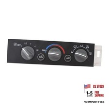 AC Heater Control Panel w/o Rear Window Defogger Replacement for 1996-2002