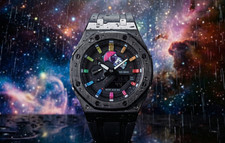 SALE PRICE - SpaceOak Astronaut In The Rain Edition - Unique Watch