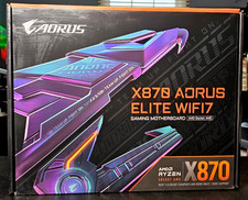 Aorus Gigabyte X870 Aorus Elite Wifi7 Amd Am5 Lga 1718 Motherboard- New!