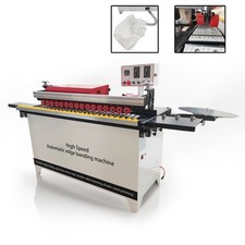 Straight Line Automatic High-speed Edge Banding Machine 1-45mm Edge Height 110V