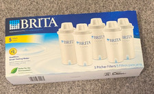 5 Brita Pitcher Replacement Water Filters Model OB03 (5 Filters/Pk, Total 1 Pk)