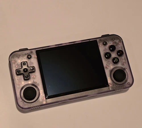 Anbernic RG35XX H Retro Handheld Game Console - Excellent Condition - Purple