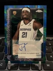 Jahmai Mashack 2025 Topps Chrome Update Blue Green Lava AUTO /125 RC Grizzlies