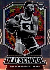 Wilt Chamberlain - 2019-20 Panini Mosaic - #18 - Old School Basketball