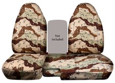 Fits 199803 Ford Ranger 4060 Highback Front Seat Covers No Console B6n-7 Des