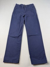 Polo Ralph Lauren Boys Navy Stretch Chino Pants Size 12 School Uniform