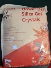 Viktairy Flower Dry Silica Gel Crystals-10 Lbs of Silica gel. 2 - 5 LB pkgs 
