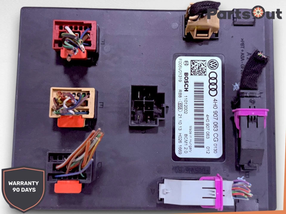 Unidade de módulo de controle de fornecimento integrado 2011-2018 AUDI A8 QUATTRO FABRICANTE DE EQUIPAMENTO ORIGINAL 4H0-907-063-CG - Imagem 4 de 4