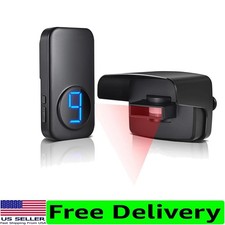 Wireless Driveway Alarm, Outdoor Weatherproof Motion Sensor  Detector with 6...