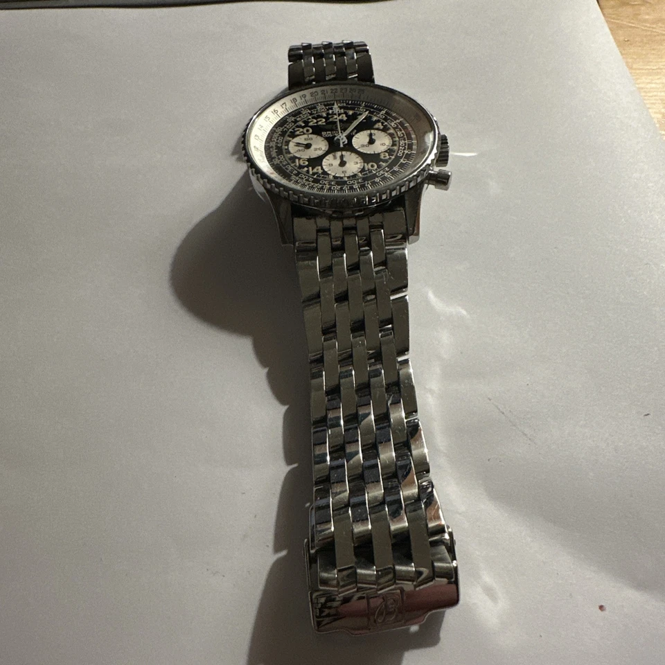 BREITLING NAVITIMER COSMONAUTE KLASSIKER NAVITIMERBAND REF.: A22322 PAPIERE/BOX - Bild 3 von 4